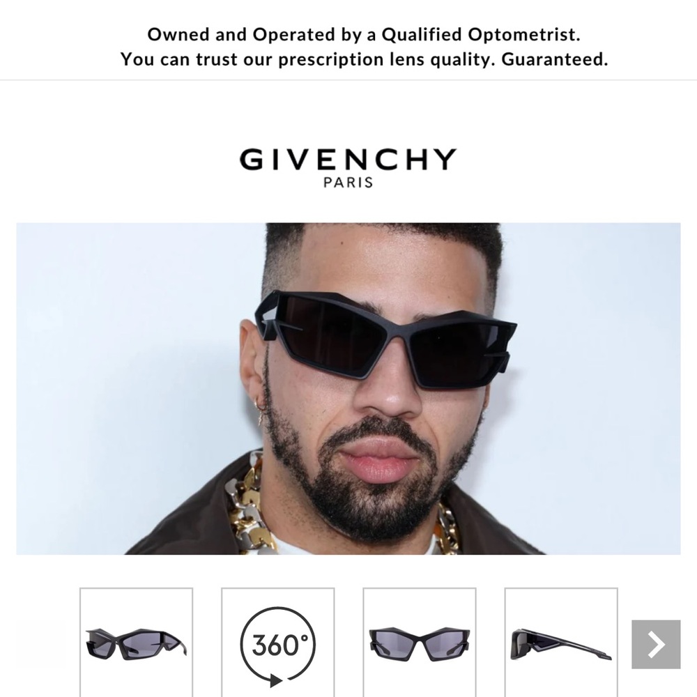 GIVENCHY
Smoke Irregular Men's Sunglasses
Item No. GV40049| 02A 69 (UNISEX) - Picture 9 of 10